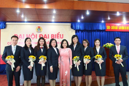 HANEL TỔ CHỨC ĐẠI HỘI ĐẠI BIỂU CÔNG ĐOÀN CÔNG TY  NHIỆM KỲ 2023 – 2028